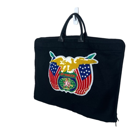 Rare NWOT Jeff Hamilton Wool Garment Care On Travel Bag - Picture 2 of 16